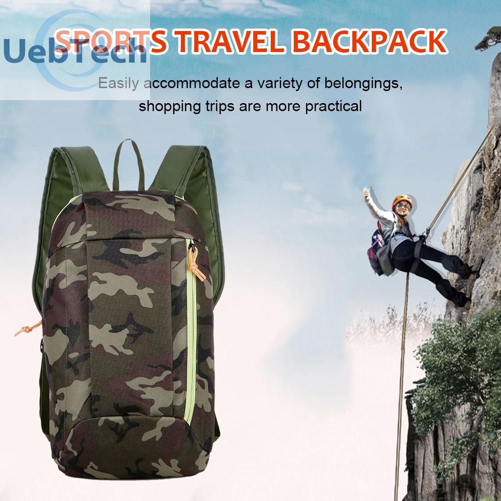 Balo đi bộ đường dài ngoài trời 10l túi chống nước cho nam nữ ngụy trang