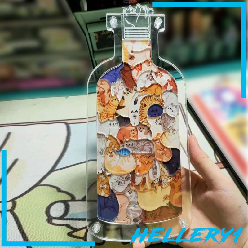 Đồ chơi xếp hình động vật câu đố chai acrylic món quà sáng tạo trang trí nội thất đồ chơi ghép hình, đồ chơi giáo dục cho