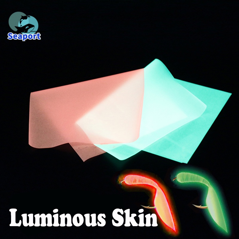 Da cá phát sáng phát sáng trong đêm tối câu cá sabiki rigs vật liệu làm tự làm