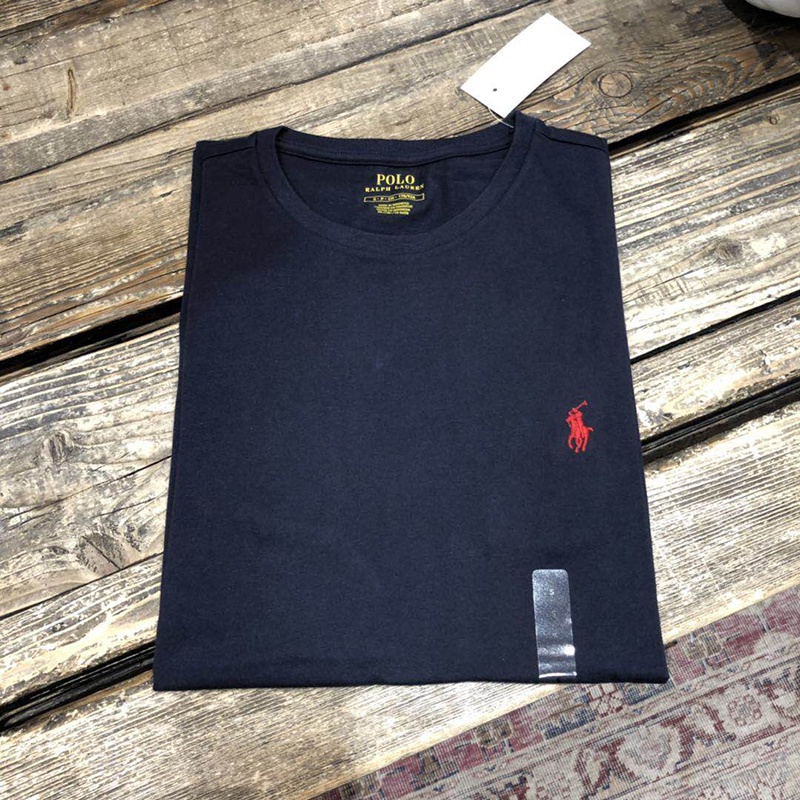 Casual ngắn tay áo tinh khiết bông vòng cổ t-shirt thêu nhãn nhỏ màu cơ sở áo sơ mi vitality cổ áo nhãn + tag