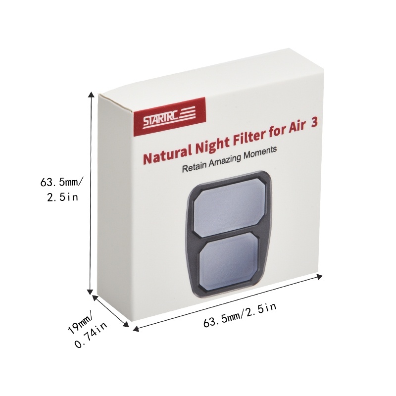 Startrc natural night filter for dji air 3 aerial camera night anti-light pollution filter phụ kiện