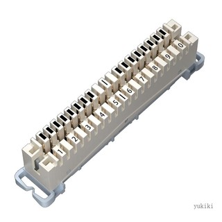 Kiki rack 10 cặp bảng điều khiển điện thoại krone khung phân phối mô-đun giọng nói cho tủ tiêu chuẩn 19 inch