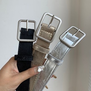 Thắt lưng cổ điển, thời trang và cá tính, đa năng cho nam và nữ, phụ kiện phong cách đường phố hợp thời trang