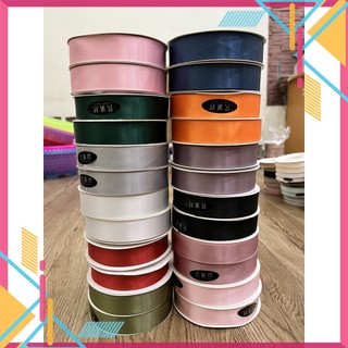 Ruy băng lụa bản 2,5cm_cuộn 45m -loại đẹp