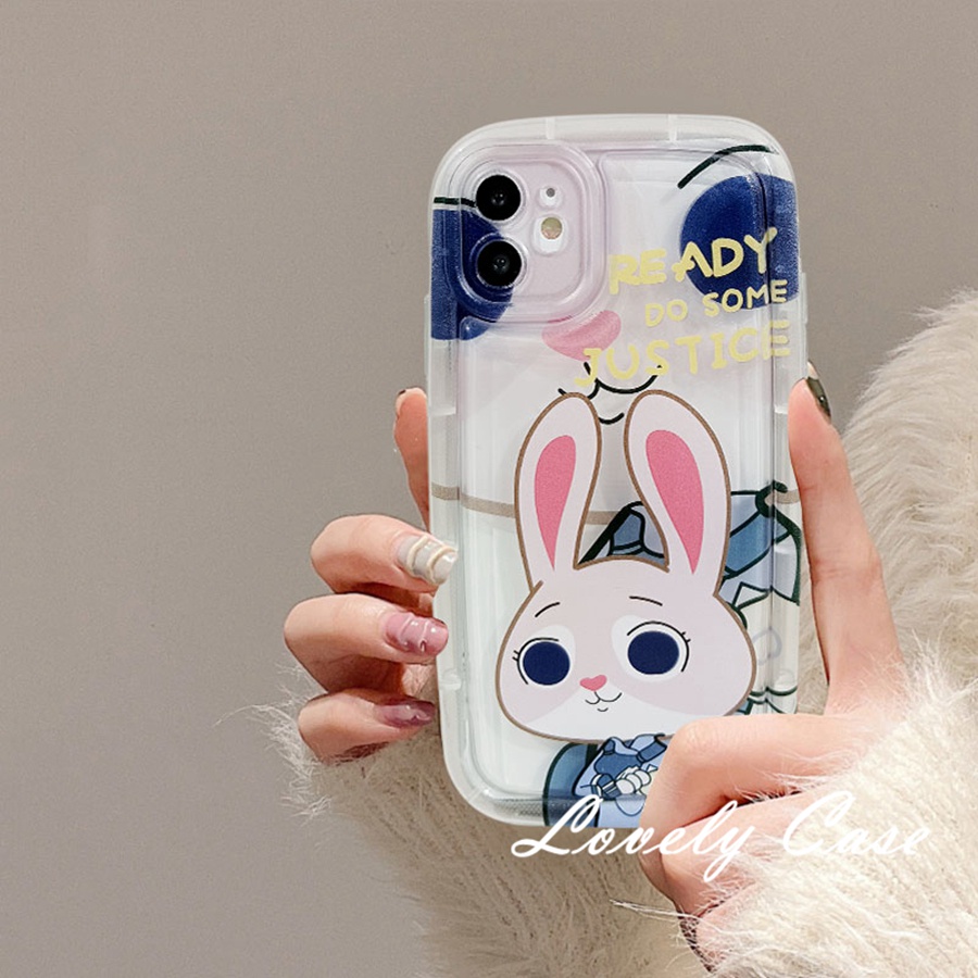 Tương thích với iphone14 13 12 11 pro max 8 7 6 6s plus x xr xs max se 2020 vỏ xà phòng phim hoạt hình dễ thương thỏ và cáo bìa mềm