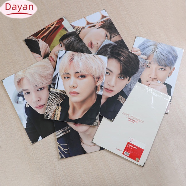 Dayan bts love yourself speak japan edition hd premium photo kpop photo frame photocards poster rm suga jin jimin v jung
