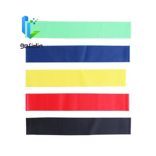 GOFIDIN kháng lực tập gym/ yoga mức 5 bằng cao su silicone co giãn chắc chắn nhỏ gọn nhiều màu sắc