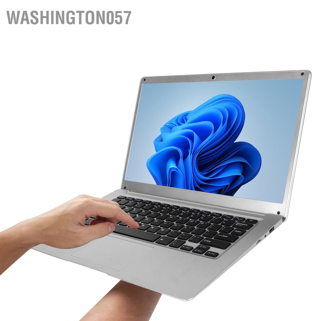 Washington057 Laptop 14.1 Inch Màn Hình IPS Bluetooth RAM 2GB SSD 32GB Doanh Nhân Di Động Cho Windows 10 100‑240V