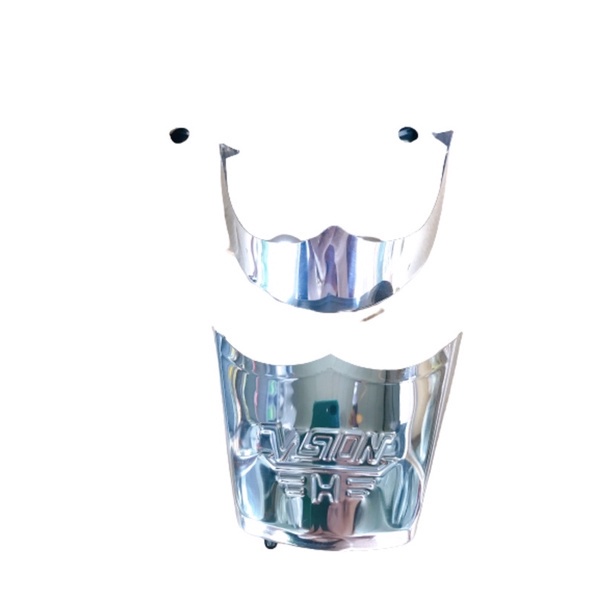 Ốp bảo vệ trang trí xe vision inox 2021-2023