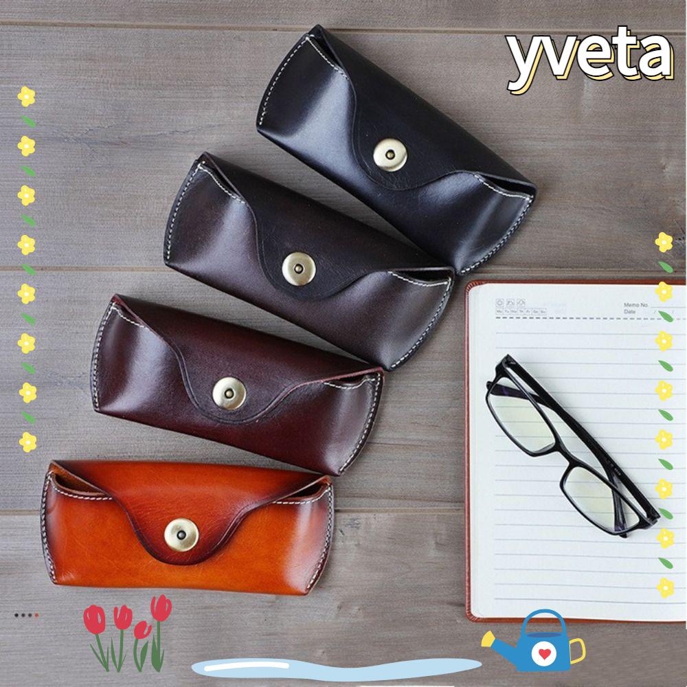 YVETA Túi Da Đựng Mắt Kính Đeo Thắt Lưng Tiện Dụng
