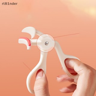 Rt makeup tool eyelash curler partial wide-angle partial curling lash curler rubber lashes pad beginners fake false eyelash aid n