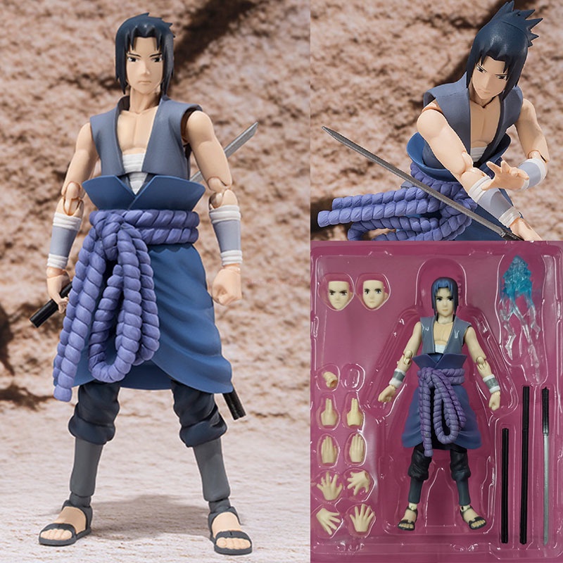 Naruto shf anime hình sasuke kakashi uchiha madara shfiguarts uzumaki itachi jiraiya boruto shippuden hành động bức tượng nhỏ món quà đồ chơi
