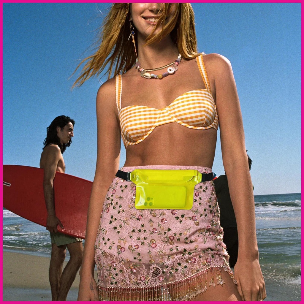 Túi đeo lưng di động fanny pack không thấm nước phụ kiện đi biển túi đeo thắt lưng dung tích cao túi chống thấm 3-layer cho fotvn fotvn