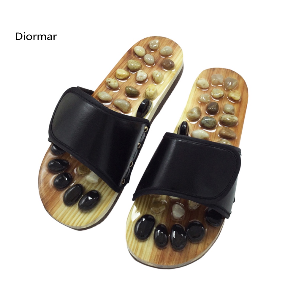 Dio massage stone shoes dép mát-xa thoải mái dép mát xa giảm đau vòm và căng thẳng với đá bấm huyệt thân thiện với môi trường hoàn hảo cho nam và nữ