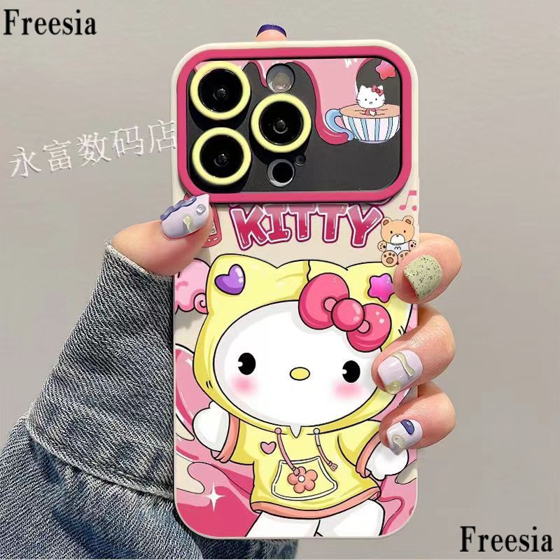 Ốp Điện Thoại Mềm Hình hello kitty Cho iphone13pro12 / 11 7p e6h0 14promax