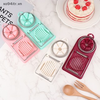 Xoitr al egg cutter thép không gỉ egg slicer sectioner cutter khuôn flower-shape luncheon meat cutter kitchen gadgets vn