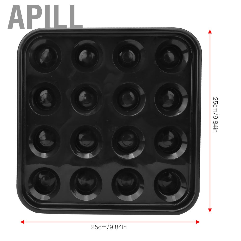 Apill Billiard Ball Tray New Durable Storage Holds 16 Balls Pool