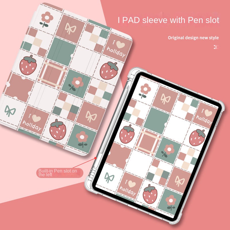 Ốp Máy Tính Bảng Tpu Mềm Hình Trái Cây Cho Ipad Gen 10 2022 9.7 2016 / 2017 Pro 11 10.5 12.9 Pad 5 / 6 / 7 / 8 / 9th Gen 2017 / 2018 2020 Mini 4 / 5