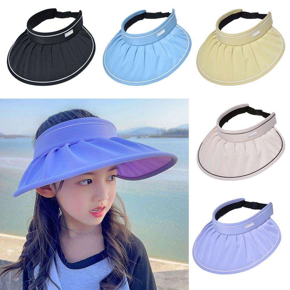 LEILY Mũ Lưỡi Trai Nửa Đầu Chống Nắng Cho Bé