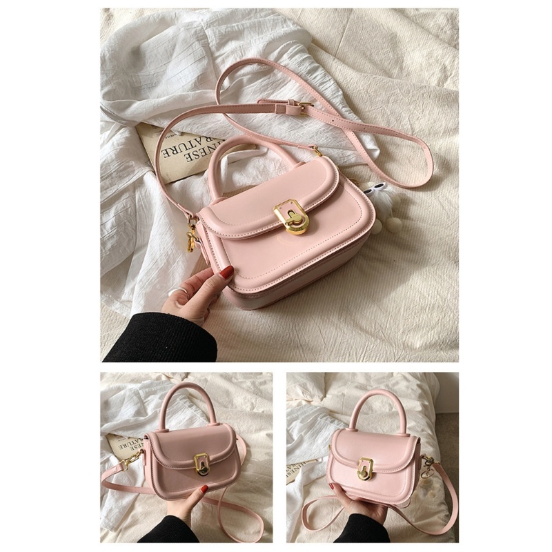 Túi Đeo Chéo Vai Bằng Da PU Với Dây Đeo Có Thể Tháo Rời Cho Nữ