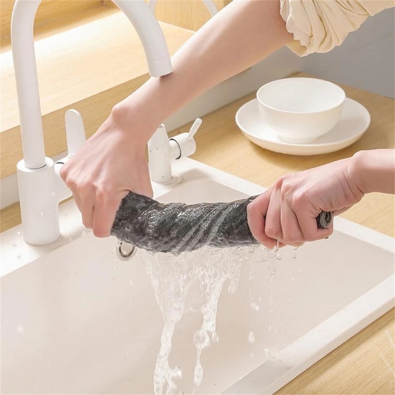Khăn Lau Chén Dĩa Sợi Nhỏ Siêu Thấm Hút Màu Sắc Ngẫu Nhiên Tiện Dụng Cho Nhà Bếp / Quán Cà Phê