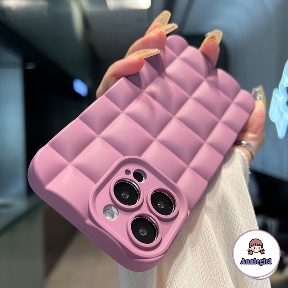 Ốp Điện Thoại tpu Mềm Chống Sốc Vân Kim Cương Cho iphone 11 15 14 pro max ip 13 12 11 pro max 14 pro max 7 8 plus xs max