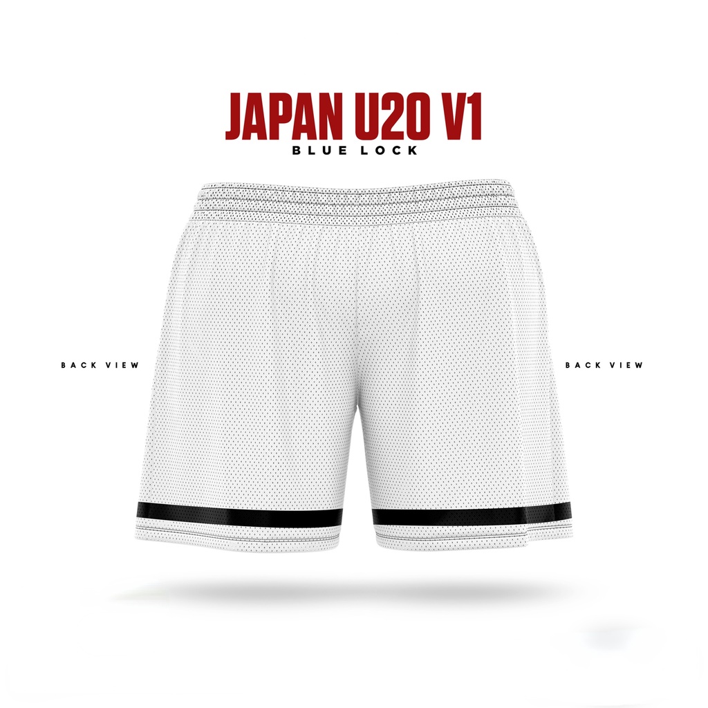 "Blue Lock - Quần Short Unisex Anime Jersey U20" Nhật Bản