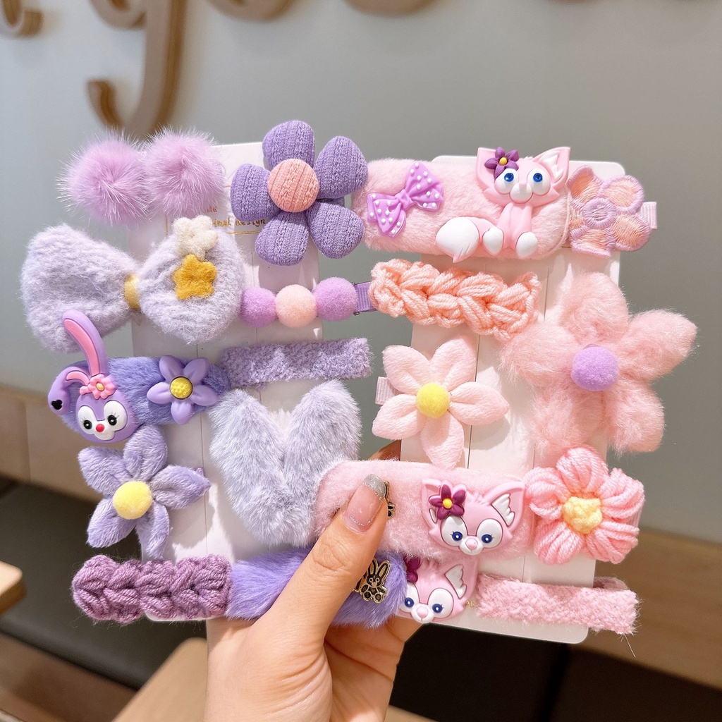 Kẹp Tóc Hình Thú Hoạt Hình Dễ Thương Cho Bé Gái