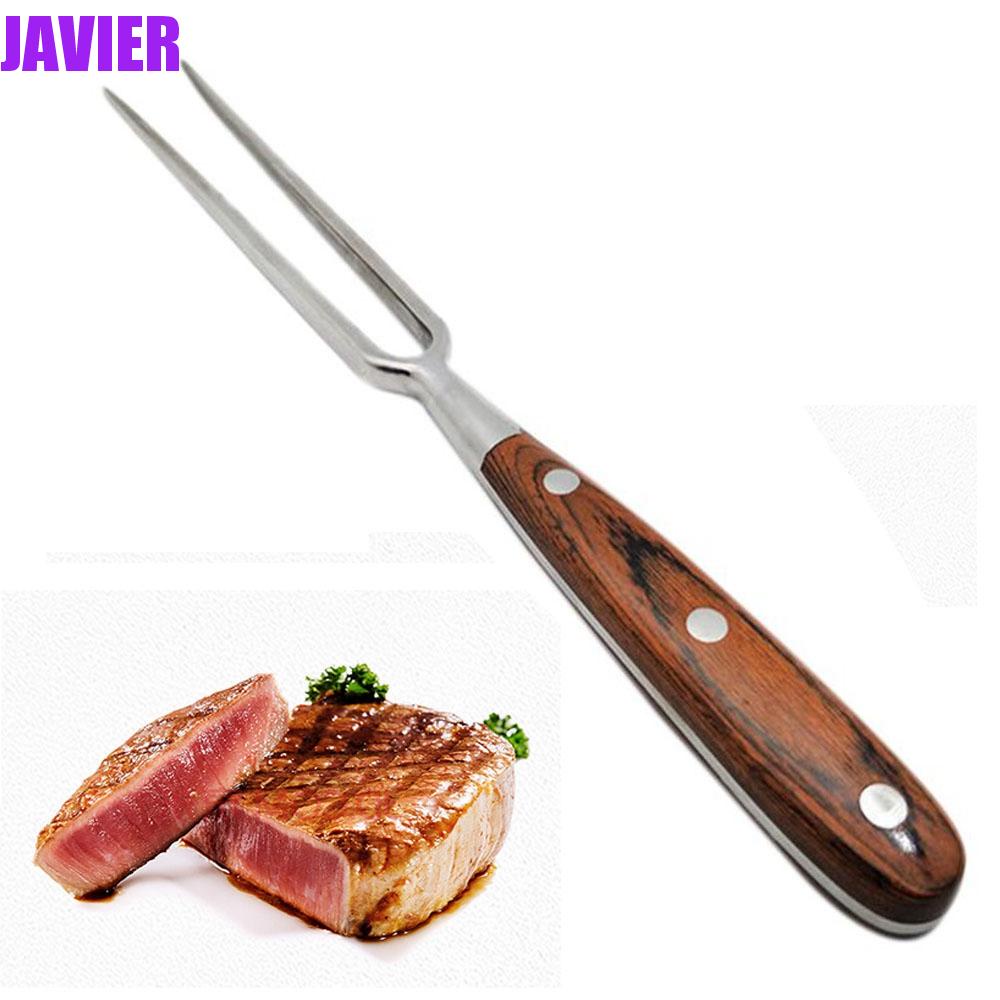 Nĩa Xiên Thịt Nướng BBQ Bằng Thép Không Gỉ Tiện Lợi