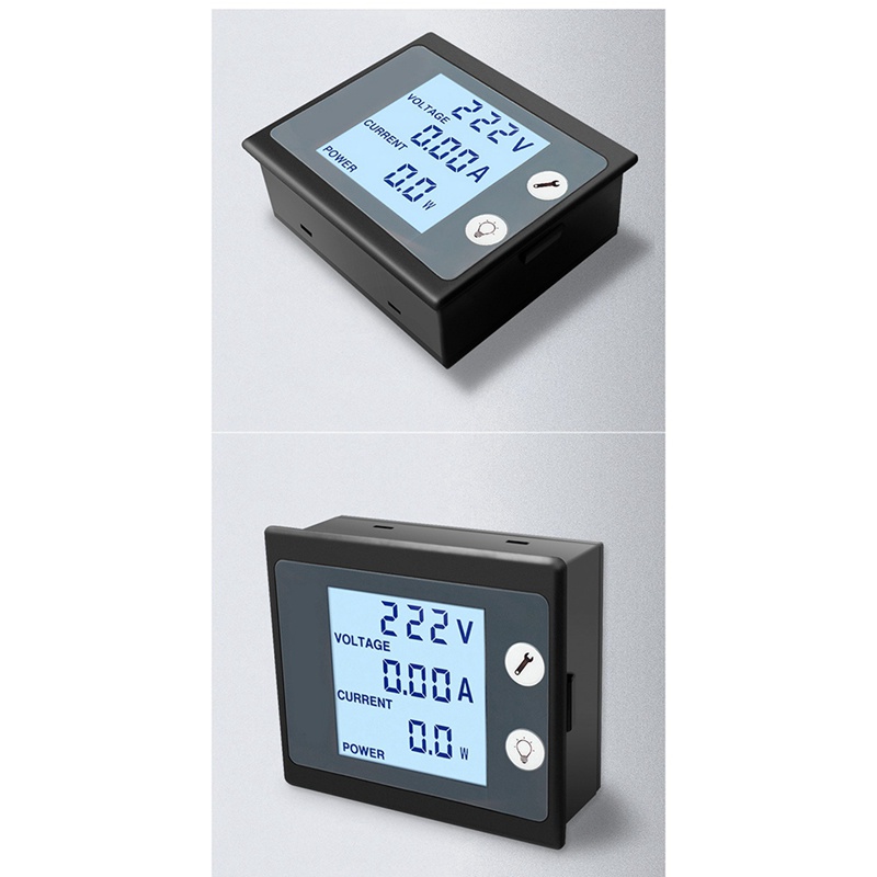 Thiết Bị Đo Công Suất Điện AC 80-260V 100A 110V 220V Có Màn Hình LCD