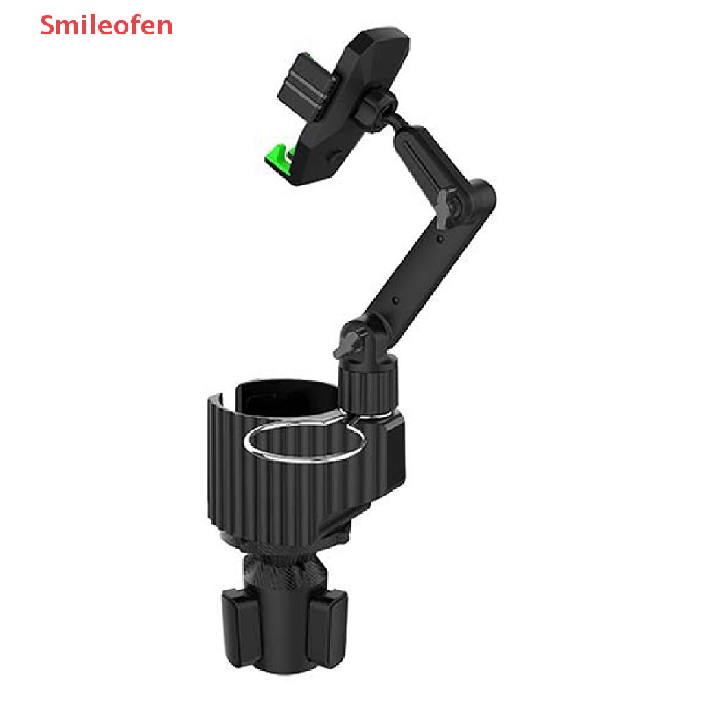 [Smileofen] Giá Đỡ Điện Thoại Trên Ô Tô Đa Phương Tiện Có Cốc Uống Nước Mới