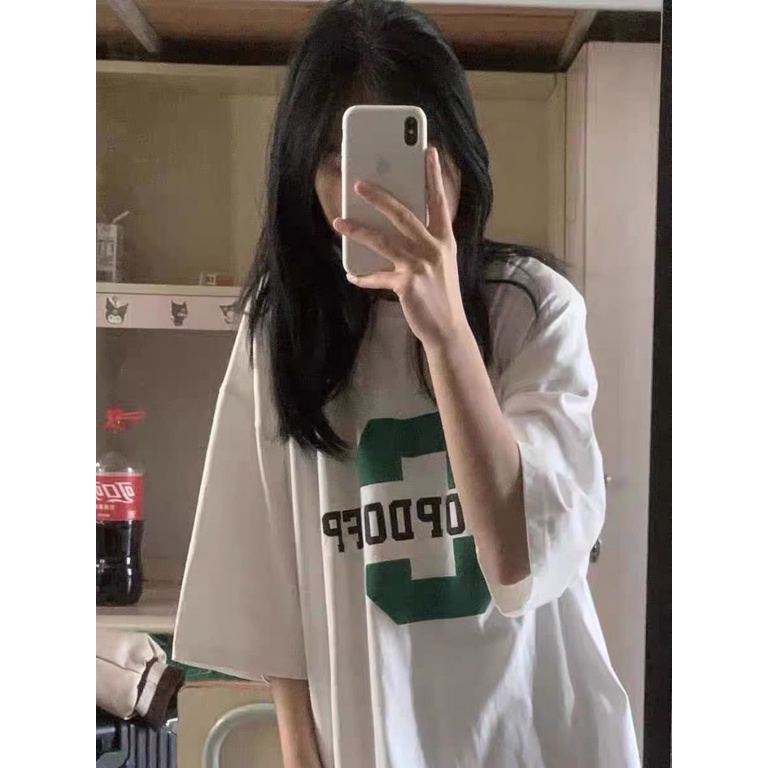 Áo Thun Tay Ngắn Dáng Rộng Phong Cách Hàn Quốc Thời Trang Mùa Hè 2023 Mới Cho Nữ