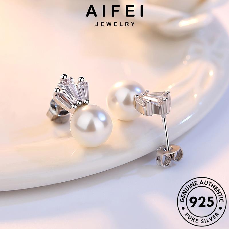 AIFEI JEWELRY xỏ giản quốc Thời nguyên tai tua thật bông vương phụ nữ bản miện đơn hàn trang sức trai 925 vành tròn khuyên bạc thời ngọc kiện E188