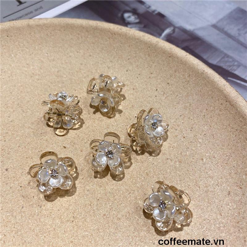 【coffeemate】⚡ Kẹp Tóc Hình Hoa Nhỏ Thời Trang Mới Cho Nữ