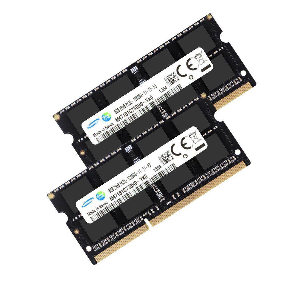 Thẻ Nhớ Laptop Samsung 16GB 2x 8GB DDR3L 1600MHz PC3L-12800S 1.35V Màu Đen