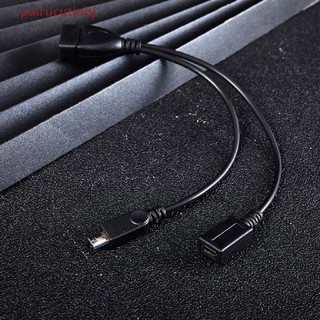 Dây cáp chia cổng otg micro usb 2 trong 1 tiện dụng