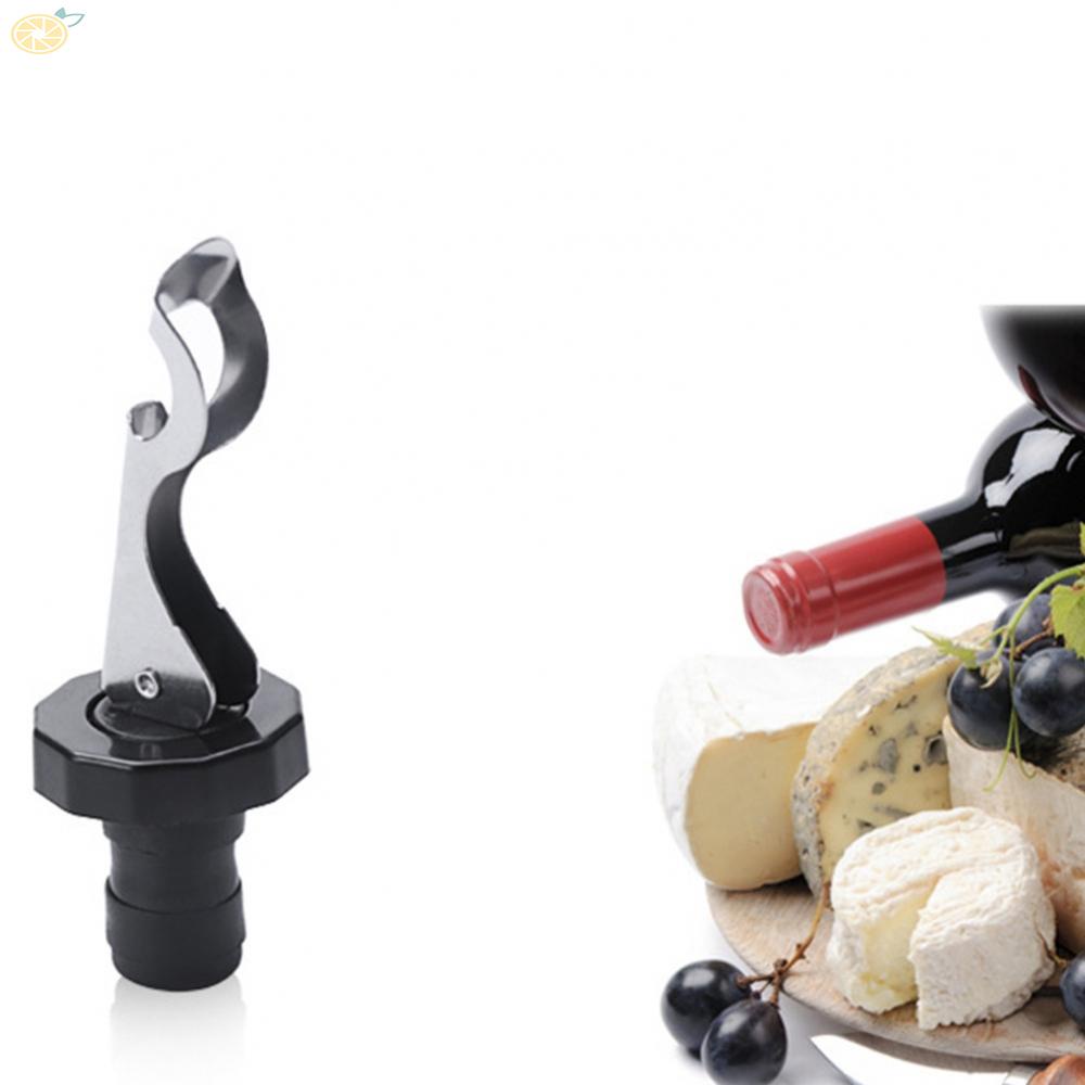 【VARSTR】Bottle Stoppers Bottle Stopper Silicone Material Stainless Steel Material