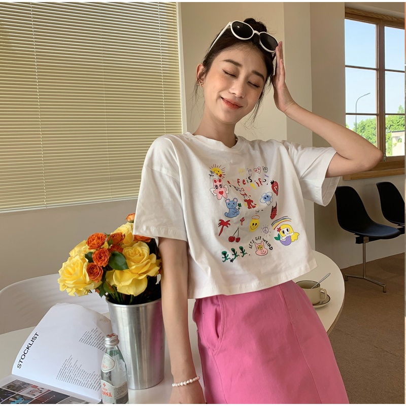 Váy Cotton Thời Trang Mùa Hè Phiên Bản Hàn Quốc Cho Mẹ Và Bé