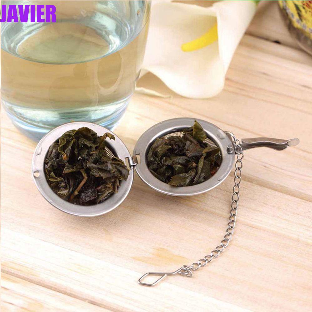 Quả bóng lưới lọc trà bằng thép không gỉ có khóa xích tiện lợi