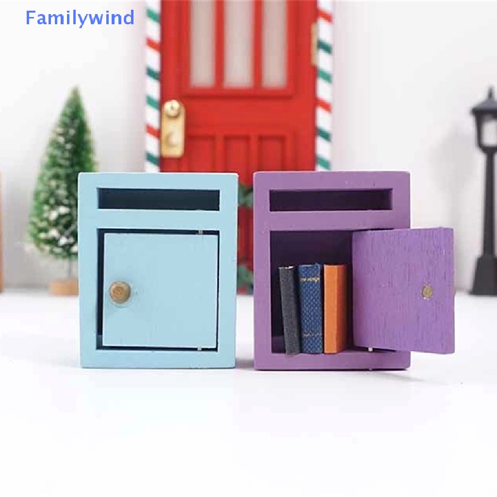 1 Mô Hình Hộp Thư Có Màu Sắc In Chữ Dùng Trang Trí Nhà Búp Bê / Tiểu Cảnh / Nhà Búp Bê 1: 12