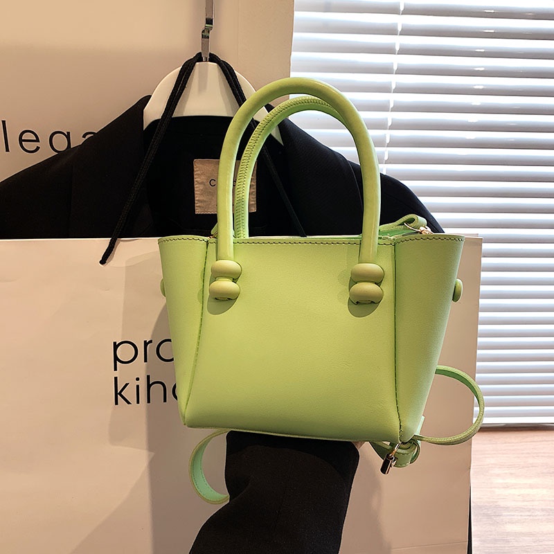 Túi Đeo Chéo Hình Vuông Nhỏ Màu Kẹo Ngọt Thời Trang Cho Nữ