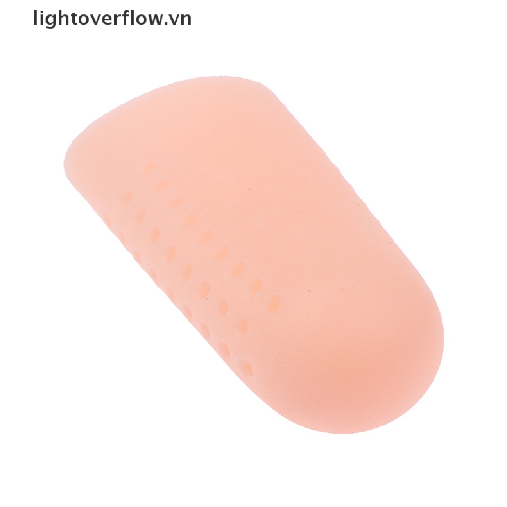 Bộ 2 Ống Silicon Tách Ngón Chân Cái Thoáng Khí Bảo Vệ Ngón Chân