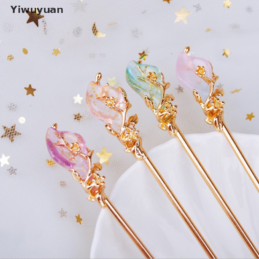 Trâm Cài Tóc Kim Loại Đính Đá Phong Cách Trung Hoa Cổ Điển Cho Nữ