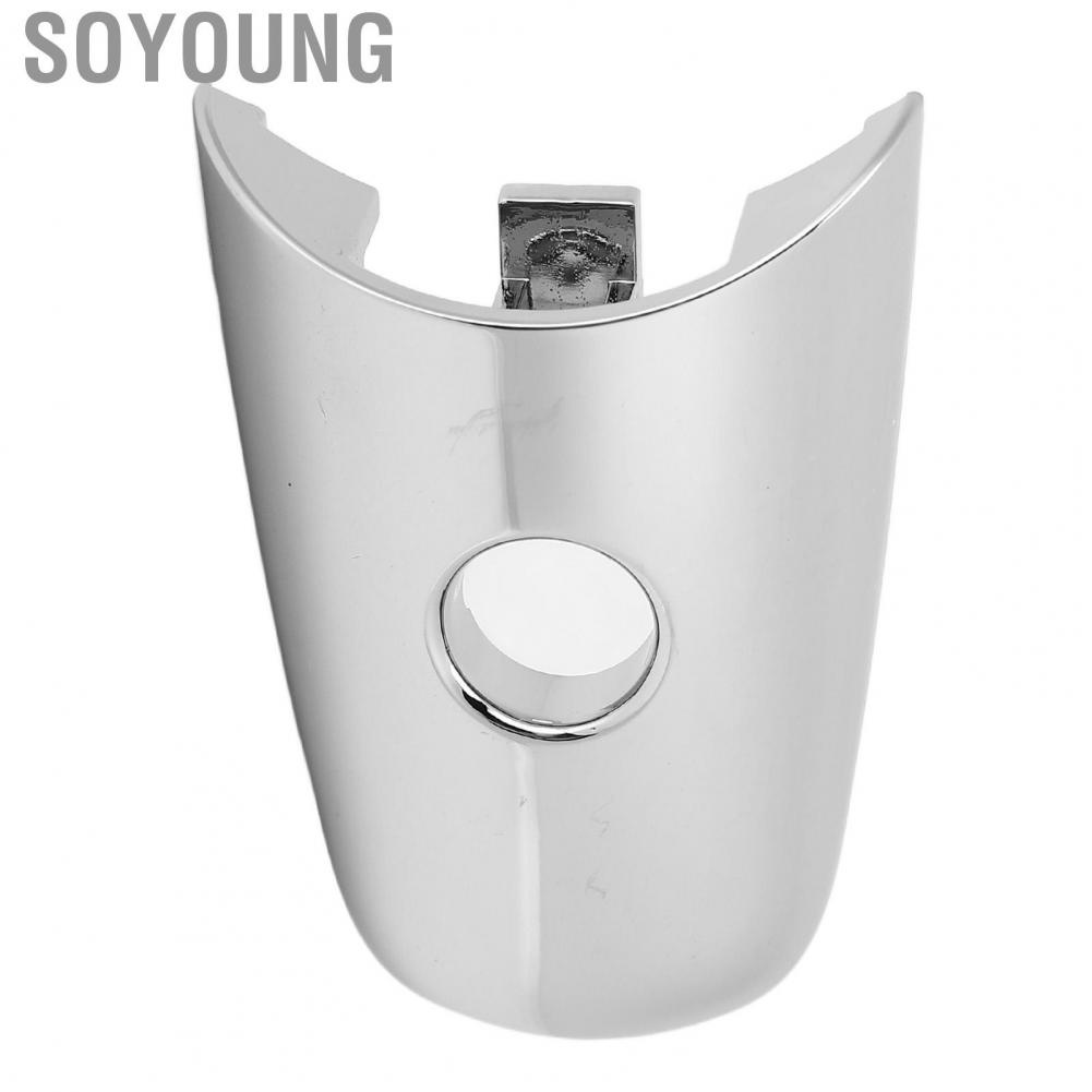 Soyoung Chrome Door Handle Escutcheon  Durable 80646-1BA0A Front Left Cover Direct Replacement Textured Design Stable Performance for Car