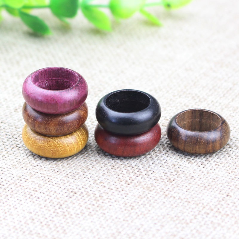 Vòng Đeo Tay Chạy Bộ Bằng Gỗ Đàn Hương Màu Đỏ / Xanh Lá Cây Phong Cách Cổ Điển Độc Đáo diy