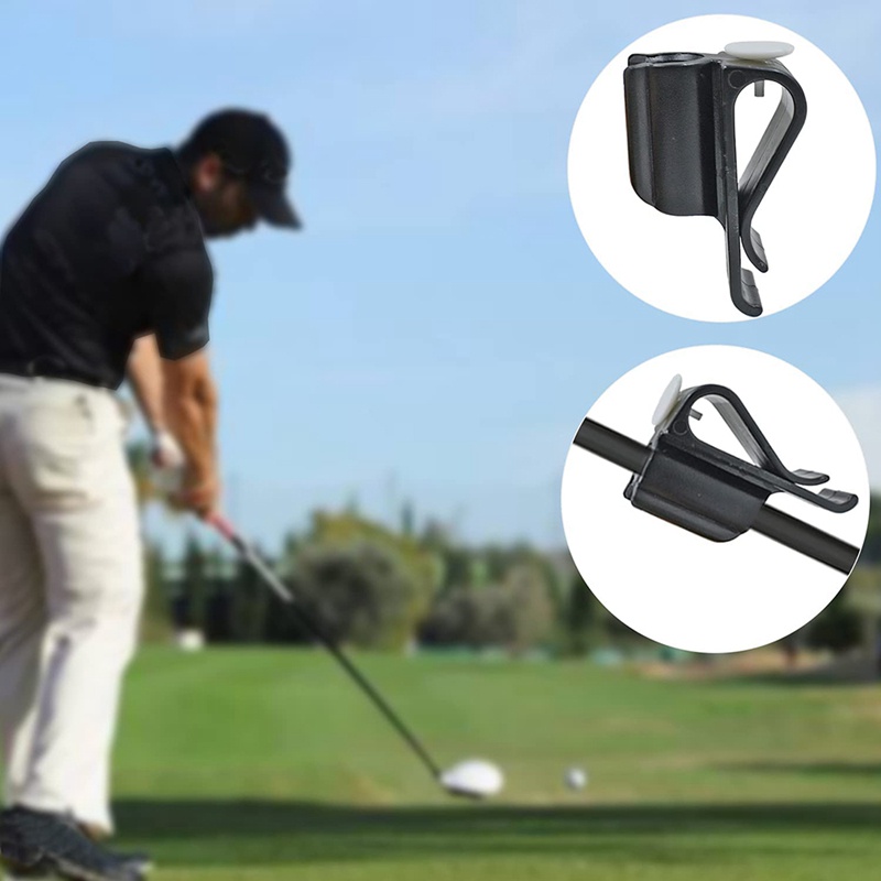 Bộ 10 Kẹp Giữ Gậy Đánh Golf Bằng Nhựa Màu Đen Siêu Bền Tiện Dụng