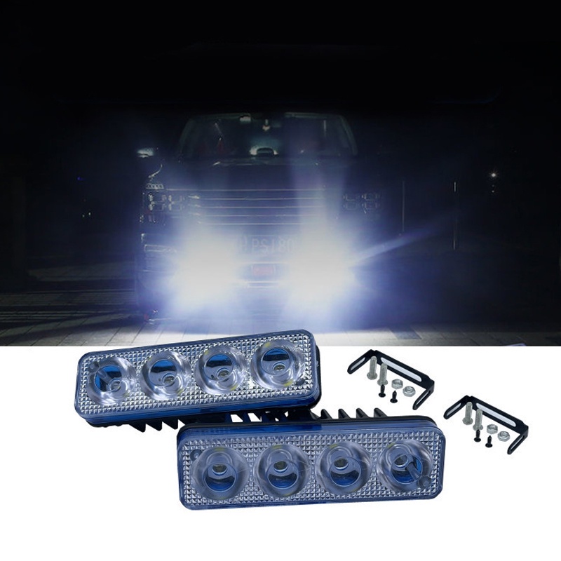 Đèn LED DRL 12V Siêu Sáng Chống Thấm Nước Chuyên Dụng Cho Xe Hơi