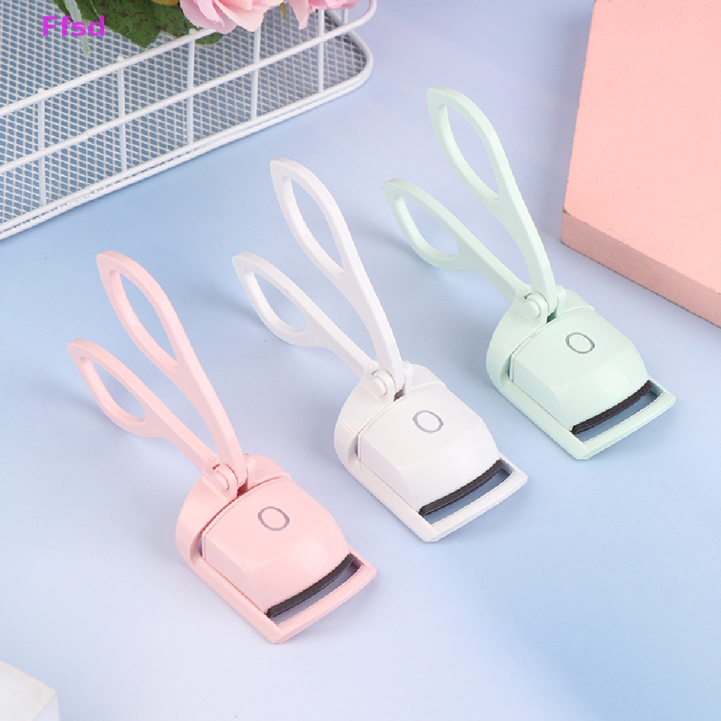 {Ffsd} Máy Uốn Cong Lông Mi Bằng Nhiệt Điện Trang Điểm Dài Đẹp