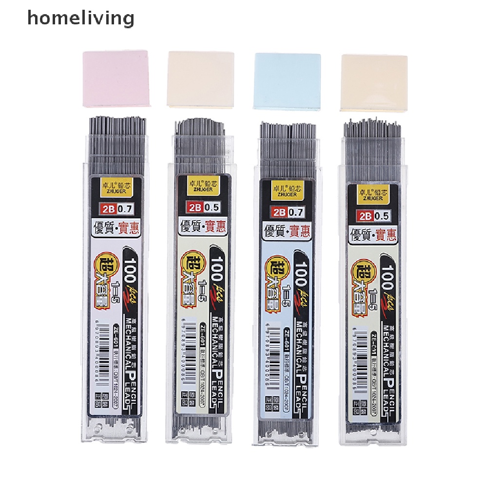 Set 100 Ruột Bút Chì 2b Có Thể Thay Thế Tiện Dụng   .