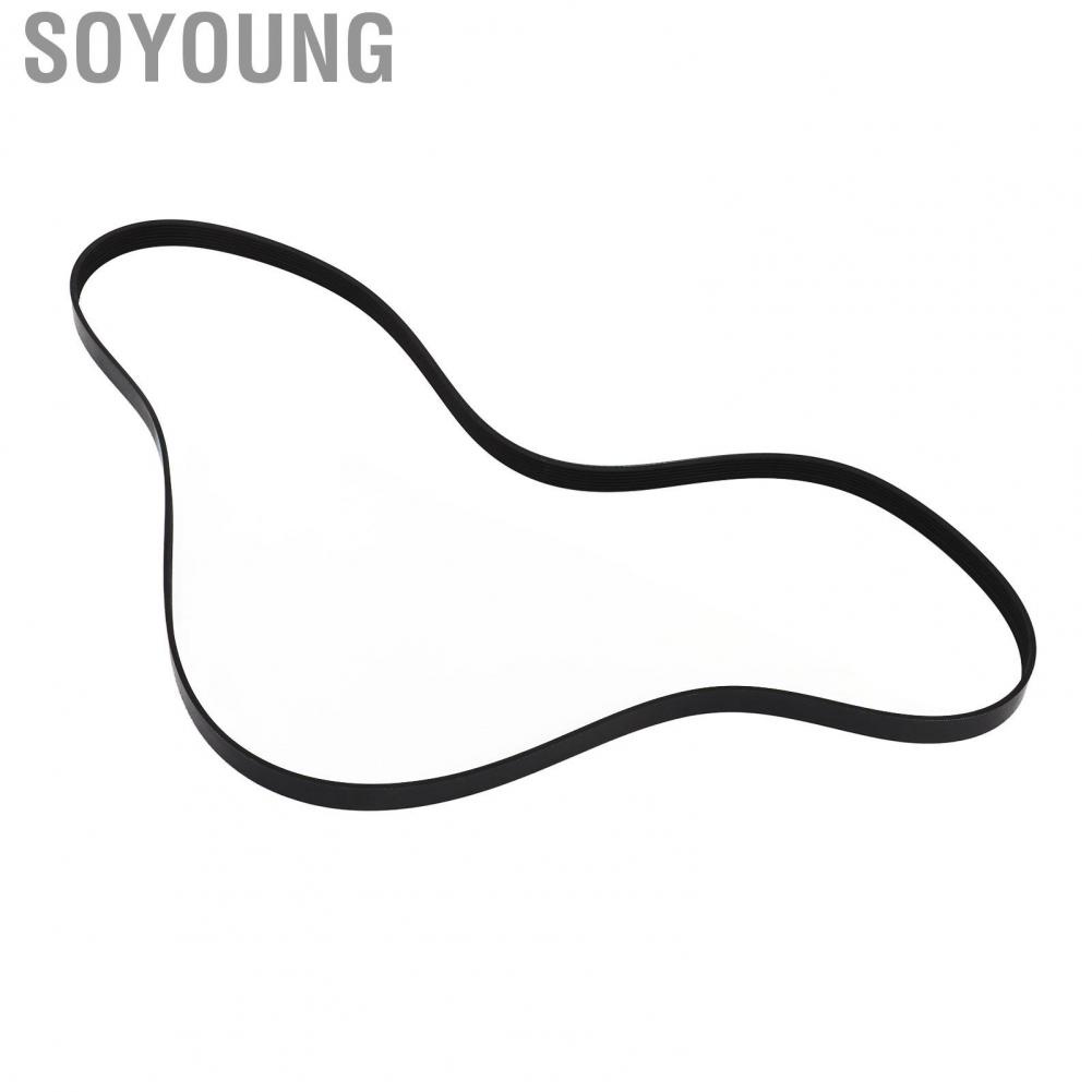 Soyoung 7PK1940  Tough Heat Resistant Serpentine Belt Exquisite Workmanship Anti Aging for Vehicle